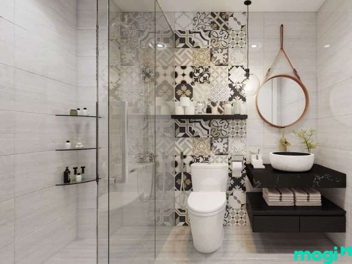 mẫu thiết kế phòng tắm nhỏ 1m2
