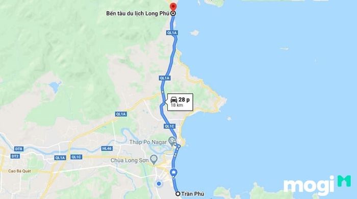 Vị trí Đảo Khỉ Nha Trang
