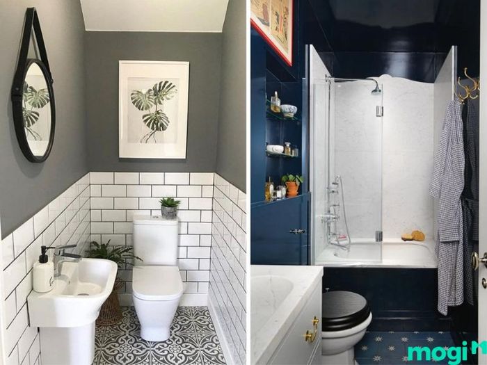 thiết kế phòng tắm nhỏ 1m2