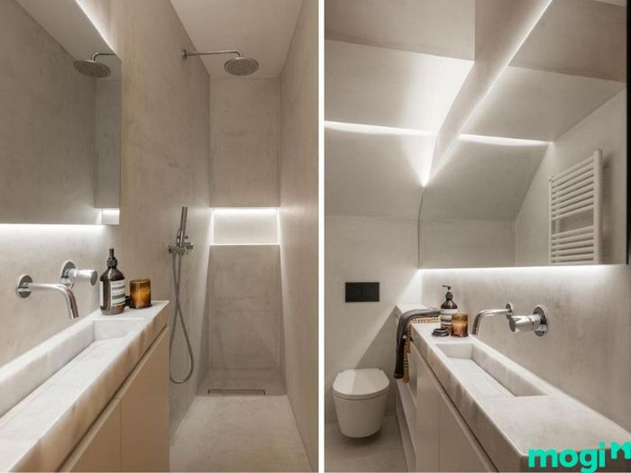 thiết kế phòng tắm nhỏ 1m2