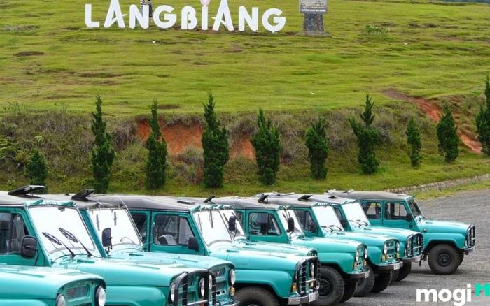 Chinh phục đỉnh Langbiang bằng xe Jeep