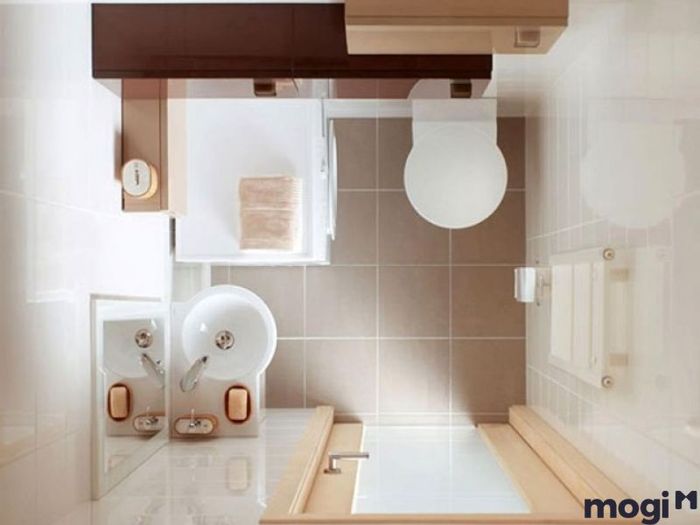 thiết kế phòng tắm nhỏ 1m2