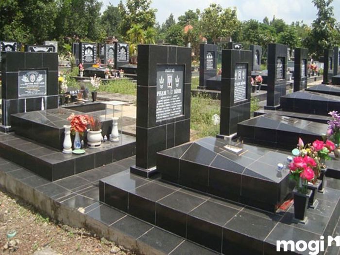 Mẫu mộ có mái tròn mang lại vẻ đẹp tinh tế trong thiết kế, đồng thời biểu tượng cho sức mạnh bền vững theo thời gian.