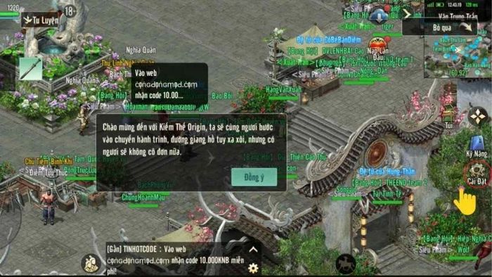 Tổng hợp các mã giftcode Kiếm Thế Origin mới nhất - Tháng 11/2024 để bạn nhận thưởng ngay.