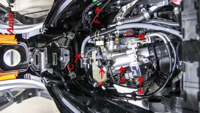 Xe Air Blade không khởi động được do hệ thống điện bị lỗi