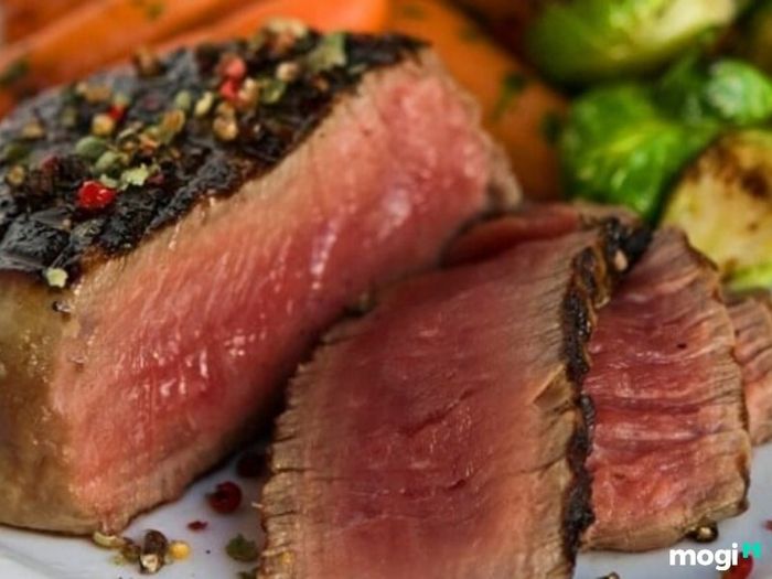 Thịt bò tái kiến đốt