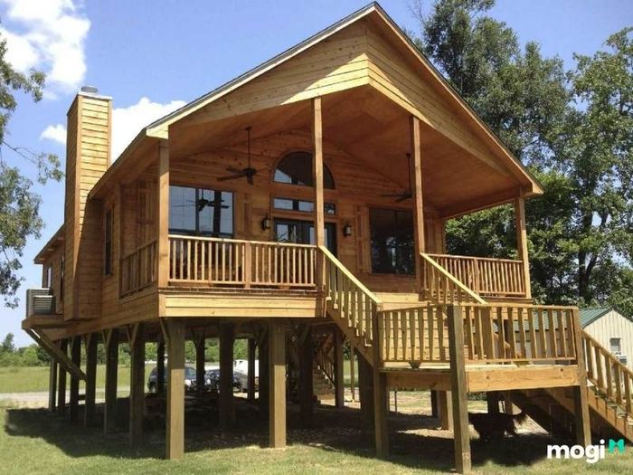 Nhà gỗ thiết kế đẹp và đơn giản