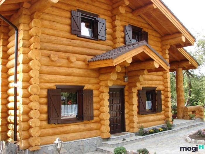 Nhà gỗ đẹp và tinh tế với thiết kế đơn giản