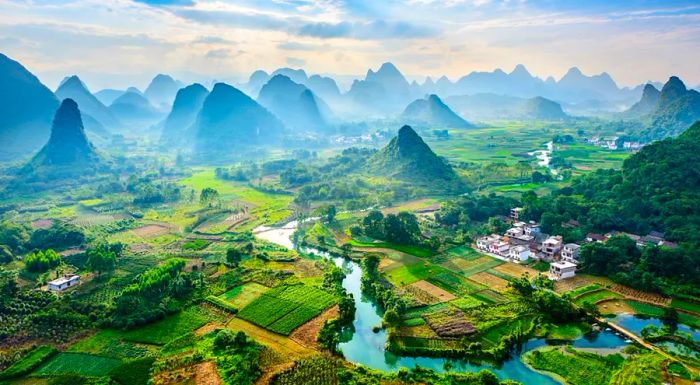 The stunning landscapes of Guilin are just one of the many reasons to explore Guangxi province.