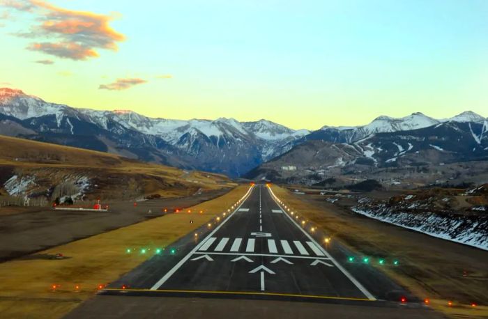 Telluride Airport is conveniently located just six miles from the heart of the town.