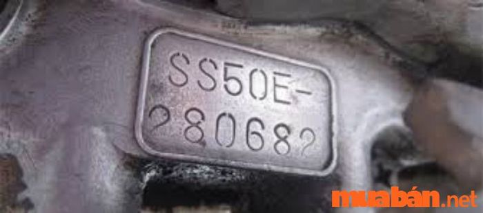 Cà số khung và số máy