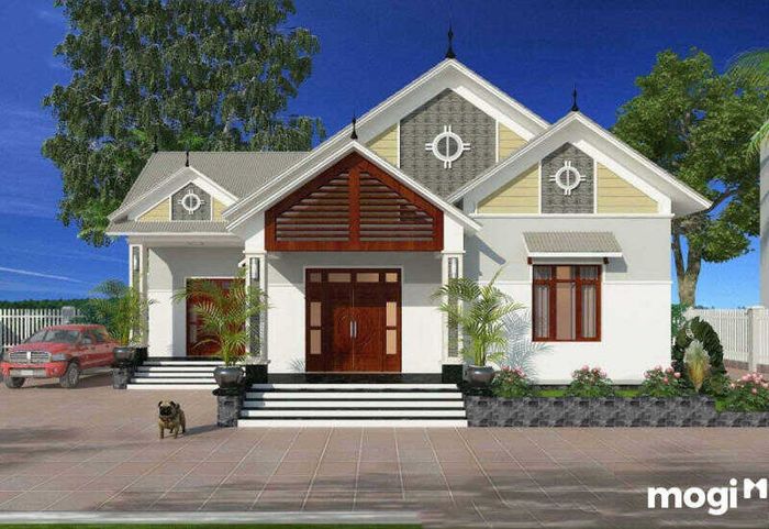Nhà cấp 4 nhiều phòng, dễ dàng tối ưu không gian sử dụng