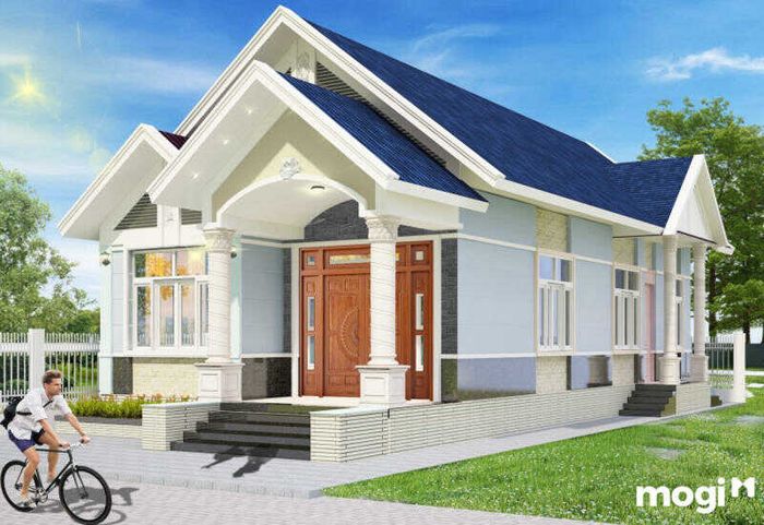 Thiết kế nhà cấp 4 vừa đẹp vừa tiện nghi
