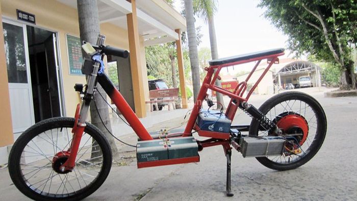 Một ví dụ về mẫu xe đạp độ