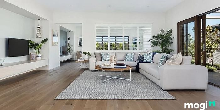 Gợi ý trang trí phòng khách nhà vuông đẹp mắt