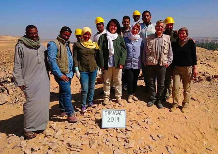 The team of archaeologists mapped around 300 tombs throughout the Aswan region.