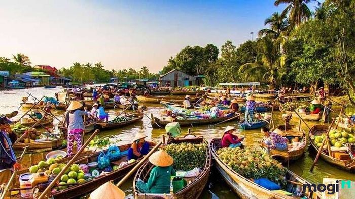 chợ nổi Phong Điền