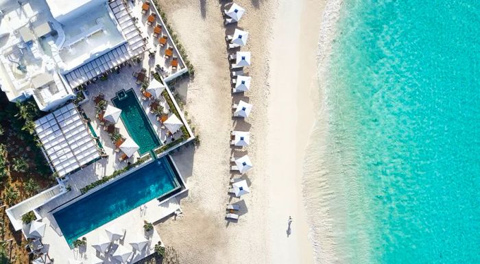 The luxurious Cap Juluca in Anguilla, a stunning Belmond property.