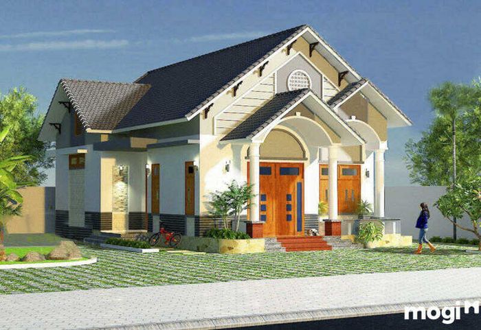 Nhà phố vườn với mái Thái hiện đại là sự kết hợp hoàn hảo giữa nét đẹp truyền thống và tiện nghi hiện đại, mang đến không gian sống lý tưởng.