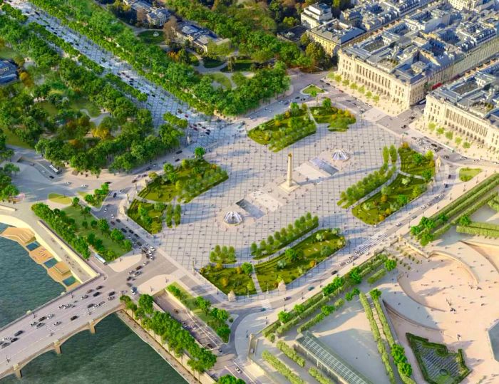 Place de la Concorde is also set for a revitalization.