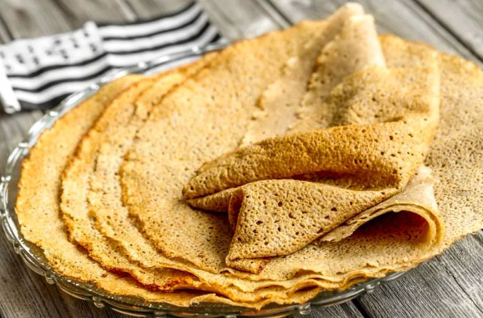 Galettes are a popular and delicious specialty from the Brittany region of France.