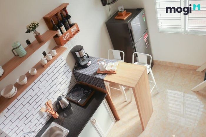 Không gian phòng trọ ngăn nắp, tối giản và hiện đại