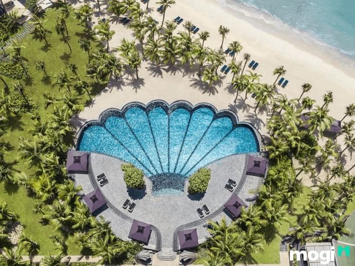 Bãi biển riêng tại Hòn Thơm SunWorld