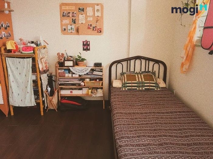 Mẫu thiết kế phòng trọ 15m2 cho cô nàng yêu thích sự nữ tính