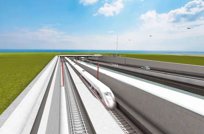 The Fehmarn Belt Tunnel will link Germany with Denmark, facilitating smoother travel between the two countries.