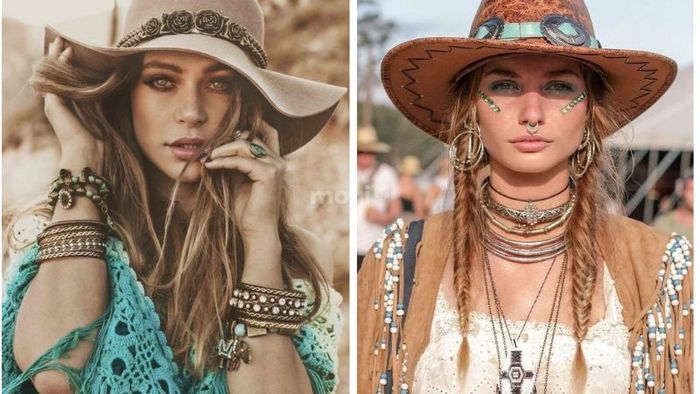 Phụ kiện chính là yếu tố không thể thiếu để hoàn thiện một set đồ Bohemian đích thực – Nguồn: Internet