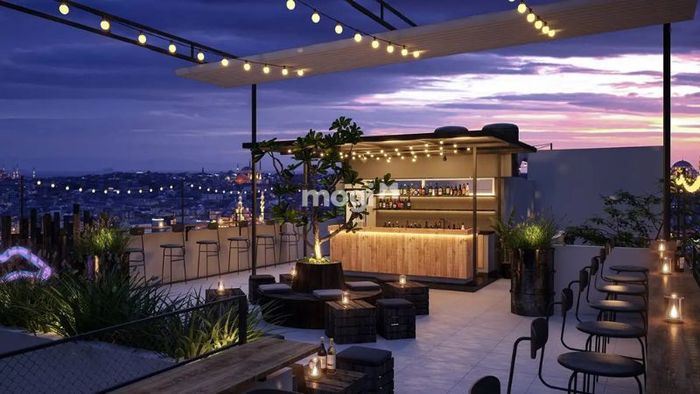 Phong cách sân thượng Rooftop Bar đầy lãng mạn