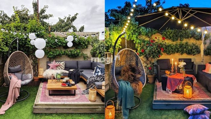 Sân thượng đẹp với phong cách Bohemian đầy lôi cuốn