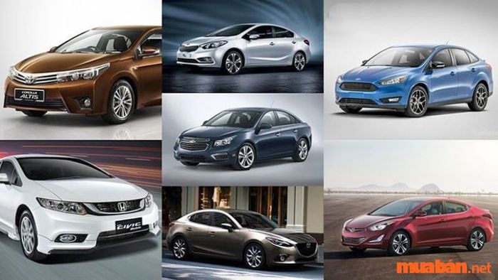 Khám phá các mẫu xe Sedan hạng C phổ biến và được yêu thích nhất hiện nay