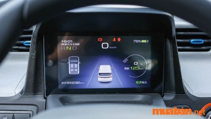 Các tiện ích của Wuling HongGuang Mini EV