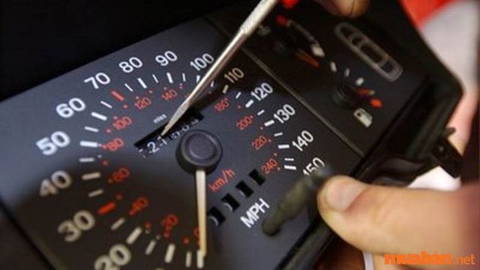Công tơ mét có thể bị thay đổi