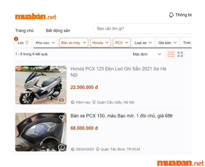Có nên mua xe PCX cũ?