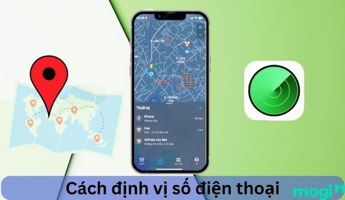 Bạn có thể xác định vị trí số điện thoại trên bản đồ một cách dễ dàng.