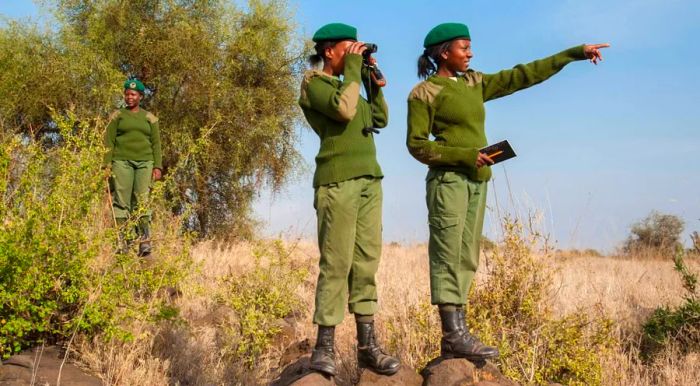 Being a ranger is undoubtedly tough, but the rangers agree that the most difficult part has been the prolonged separation from their families.