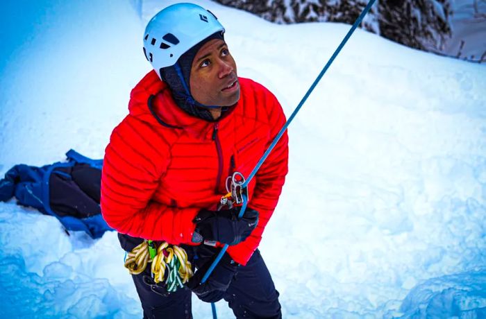 Andrew Alexander King, a Black American mountaineer, is determined to summit some of the world’s tallest peaks while also boosting representation in the climbing community.