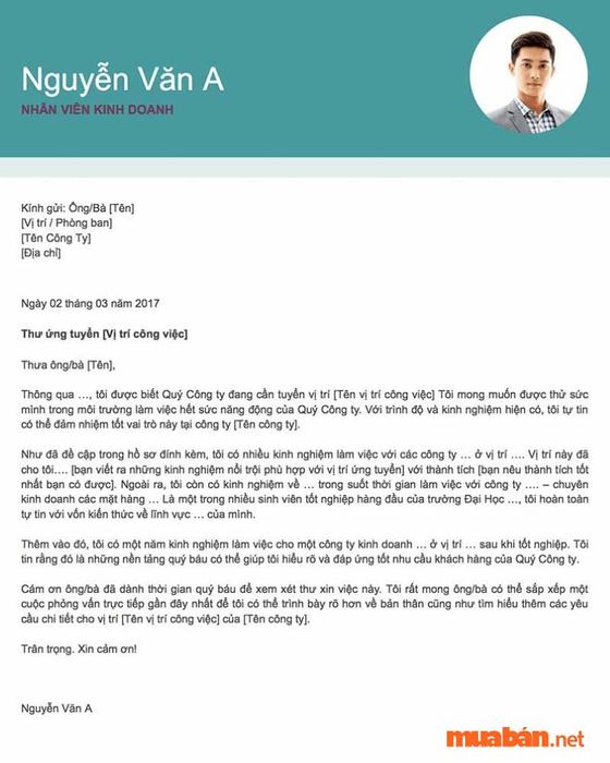 Hãy đính kèm thư xin việc cùng với CV khi ứng tuyển