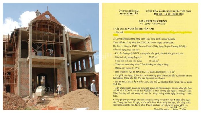 Những trường hợp xây dựng nhà riêng không cần xin giấy phép