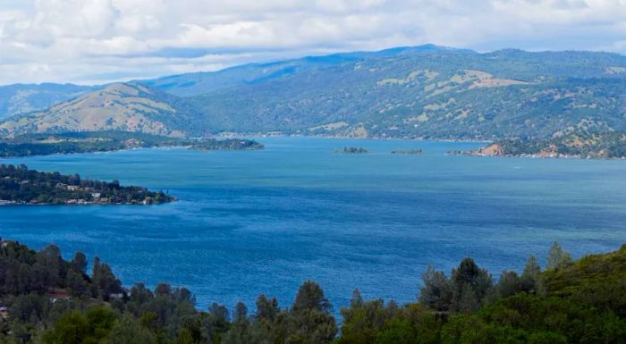 Clear Lake is the largest natural freshwater lake entirely within California.