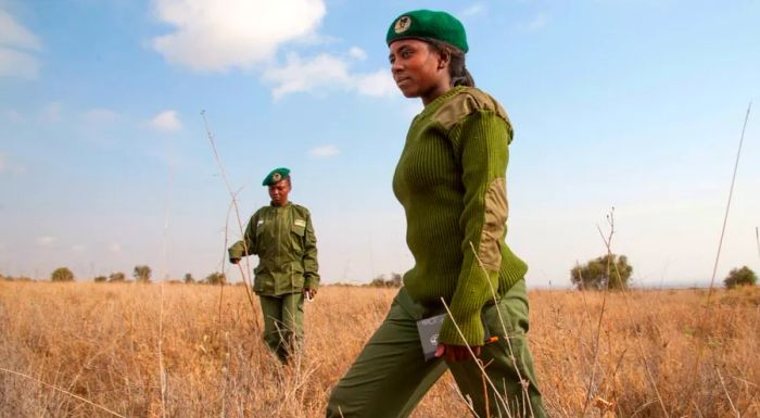 Depending on the day’s tasks, the rangers may spend the afternoon at the base, ready to respond to any emergency calls before reviewing the events of the day in a debrief.