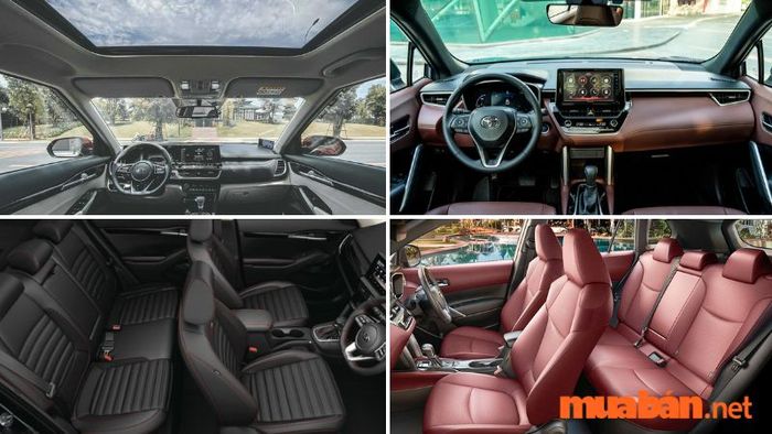 So sánh tiện nghi và ghế ngồi giữa Kia Seltos và Toyota Cross