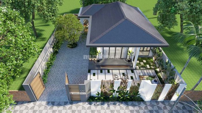 Nhà cấp 4 nông thôn 3 phòng ngủ