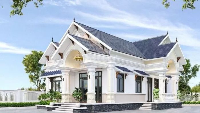 Nhà cấp 4 nông thôn 3 phòng ngủ