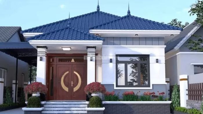 Nhà cấp 4 nông thôn 3 phòng ngủ