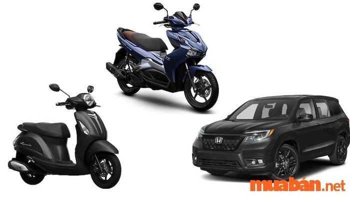 Các dòng xe sử dụng động cơ 4 thì