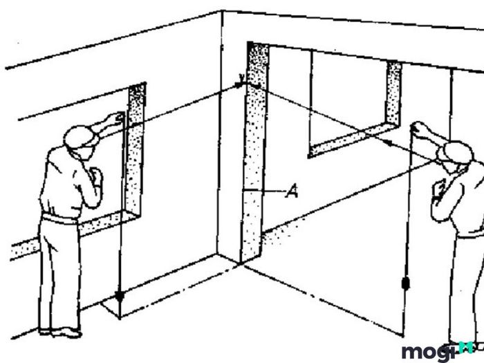 Cách xác định độ nghiêng của công trình