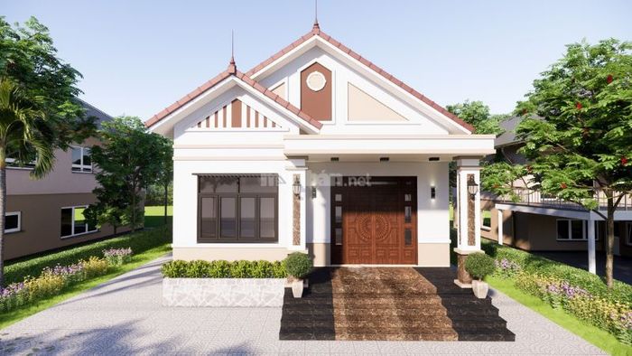 Nhà cấp 4 nông thôn 3 phòng ngủ
